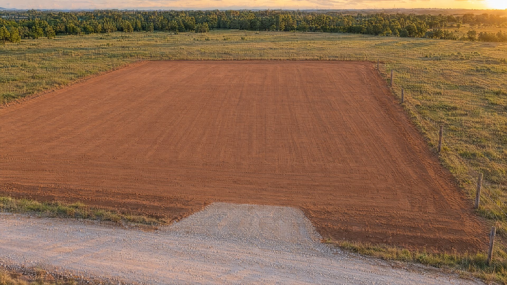 Same lot cleared and graded